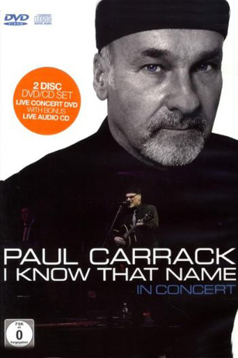 Paul Carrack - I Know That Name - In Concert