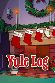 The Simpsons Yule Log