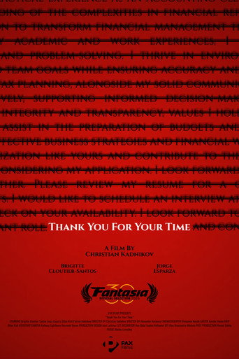 Thank You For Your Time