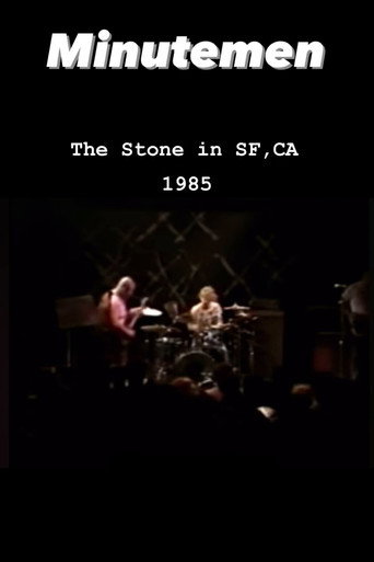 Minutemen: The Stone, San Francisco 1985