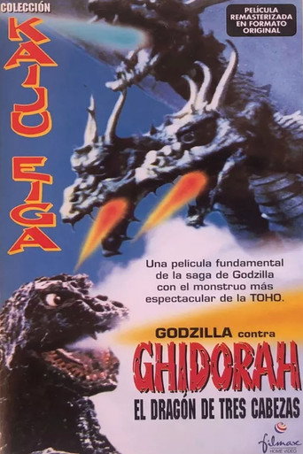 Godzilla contra Ghidorah, el dragón de tres cabezas