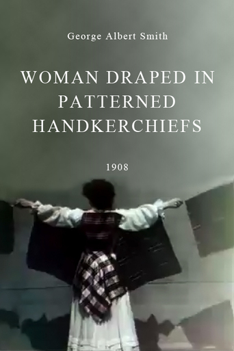 Woman Draped in Patterned Handkerchiefs