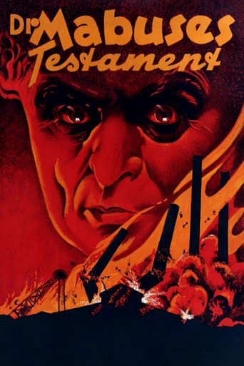 Watch The Testament of Dr. Mabuse