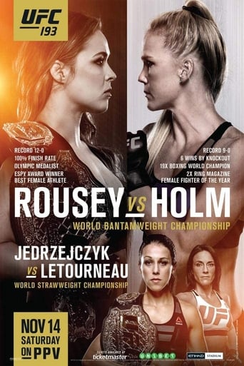 Watch UFC 193: Rousey vs. Holm