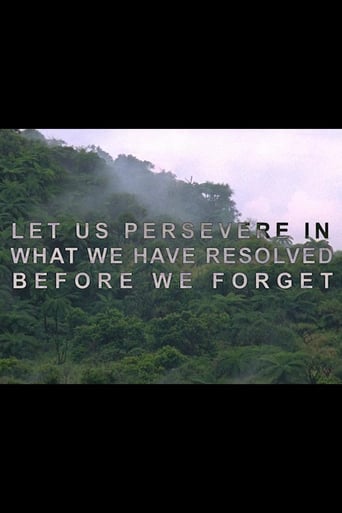 Watch Let Us Persevere in What We Have Resolved Before We Forget