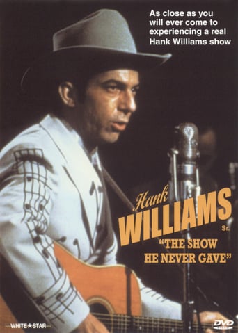 Watch Hank Williams: The Show He Never Gave