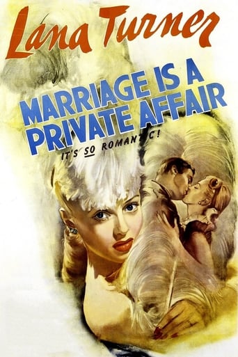 Marriage Is a Private Affair