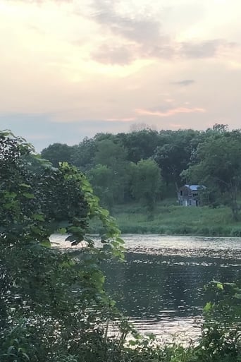 gliding along the river