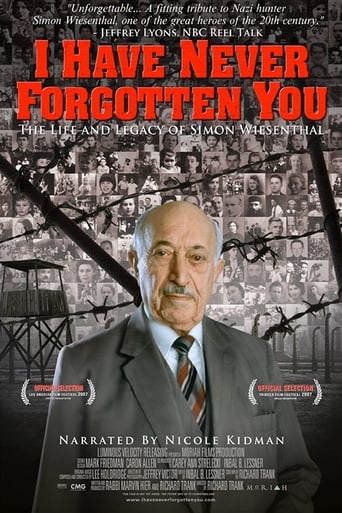 Watch I Have Never Forgotten You: The Life & Legacy of Simon Wiesenthal