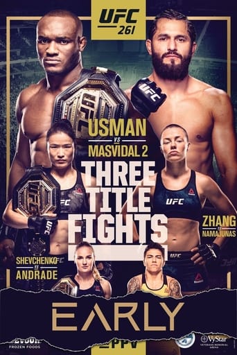 UFC 261: Usman vs. Masvidal 2 - Early Prelims