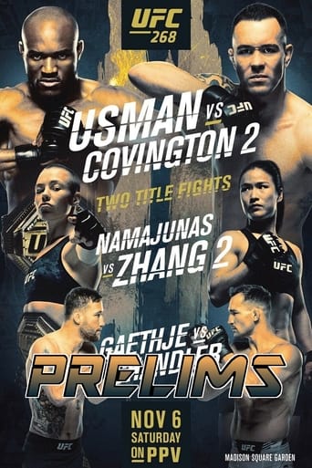 UFC 268: Usman vs. Covington 2 - Prelims