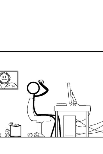 Solo divirtiéndose en un agotador trabajo