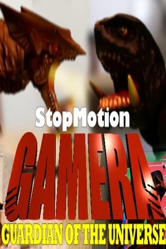 StopMotion GAMERA ガメラvsギャオス 世界初！コマ撮り空中戦フィギュアバトル！
