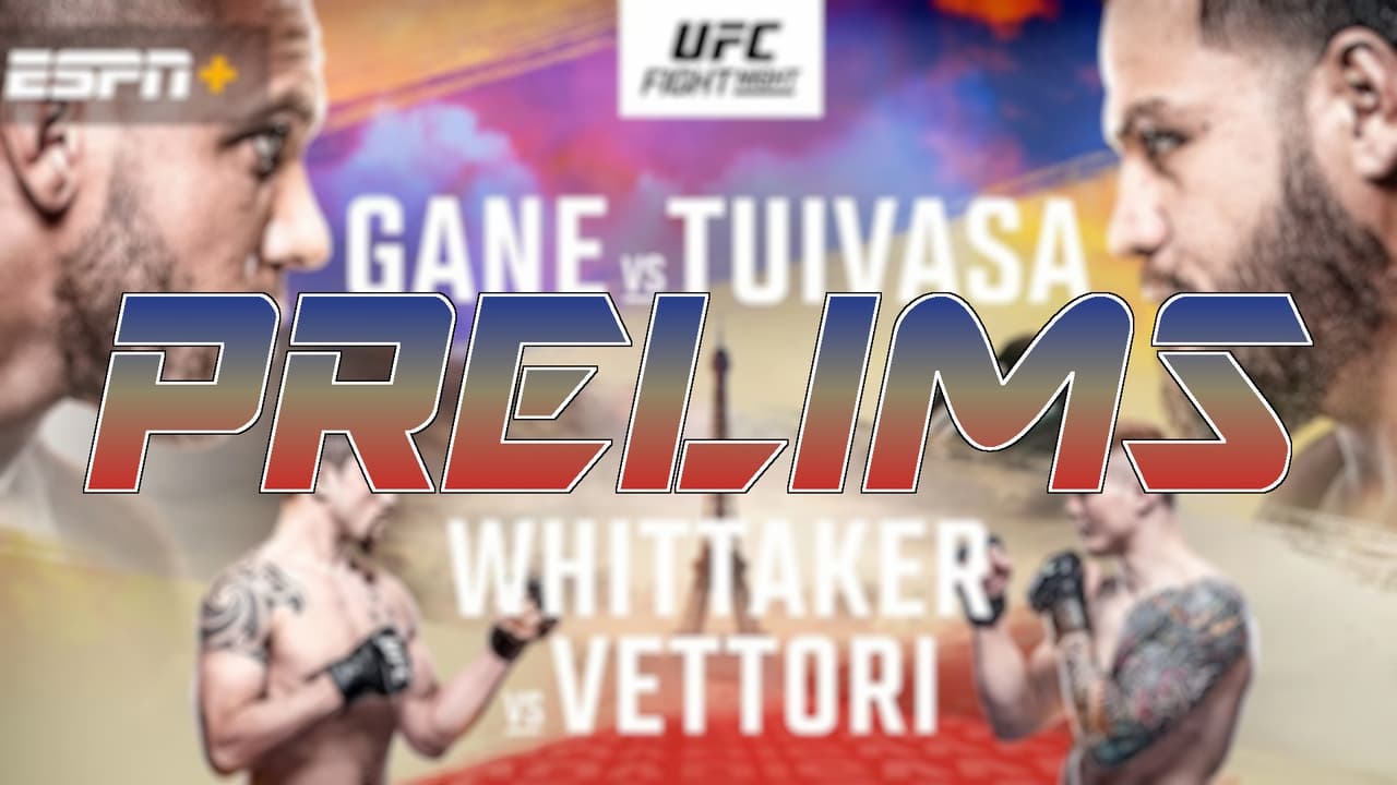 UFC Fight Night 209: Gane vs. Tuivasa - Prelims