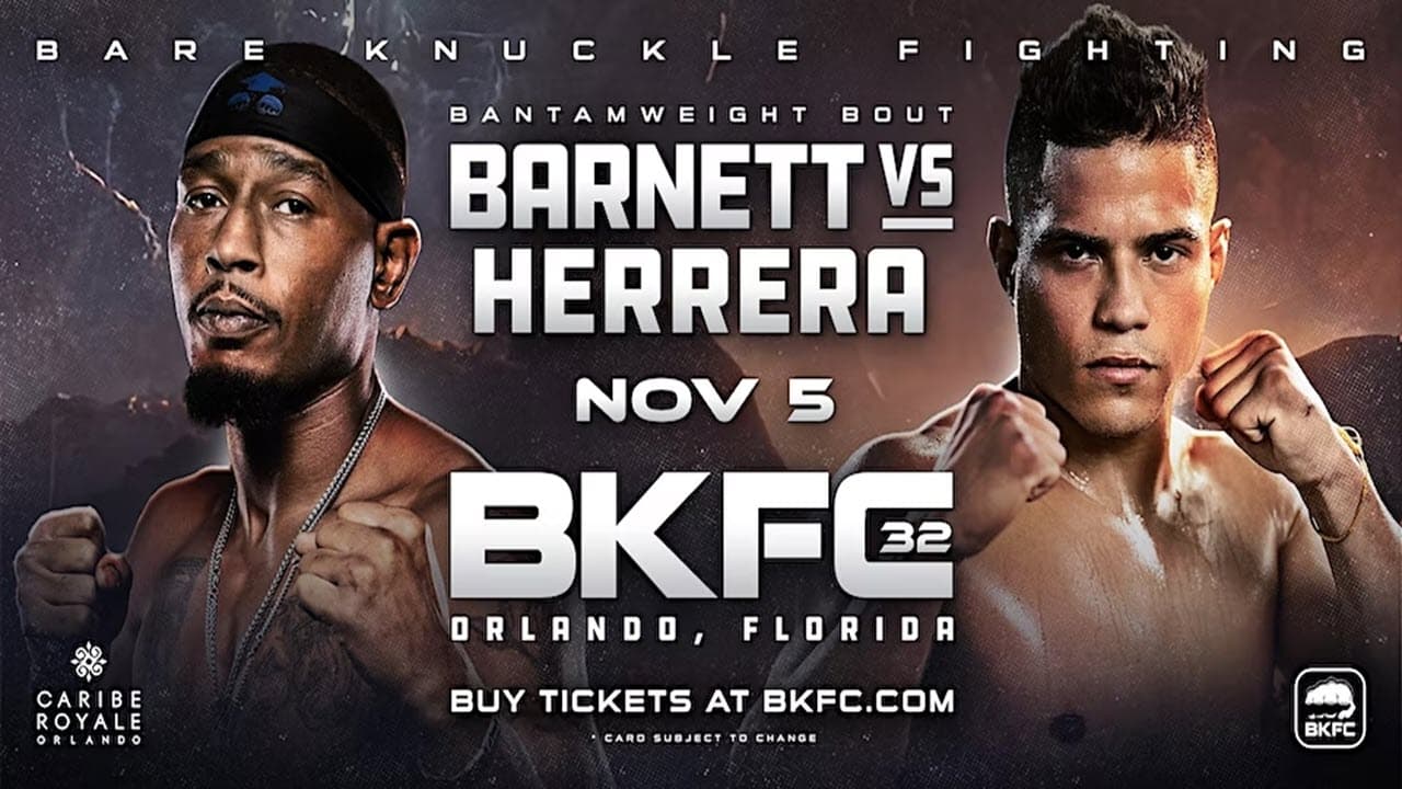 BKFC 32: Reginald Barnett Jr. vs Geane Herrera