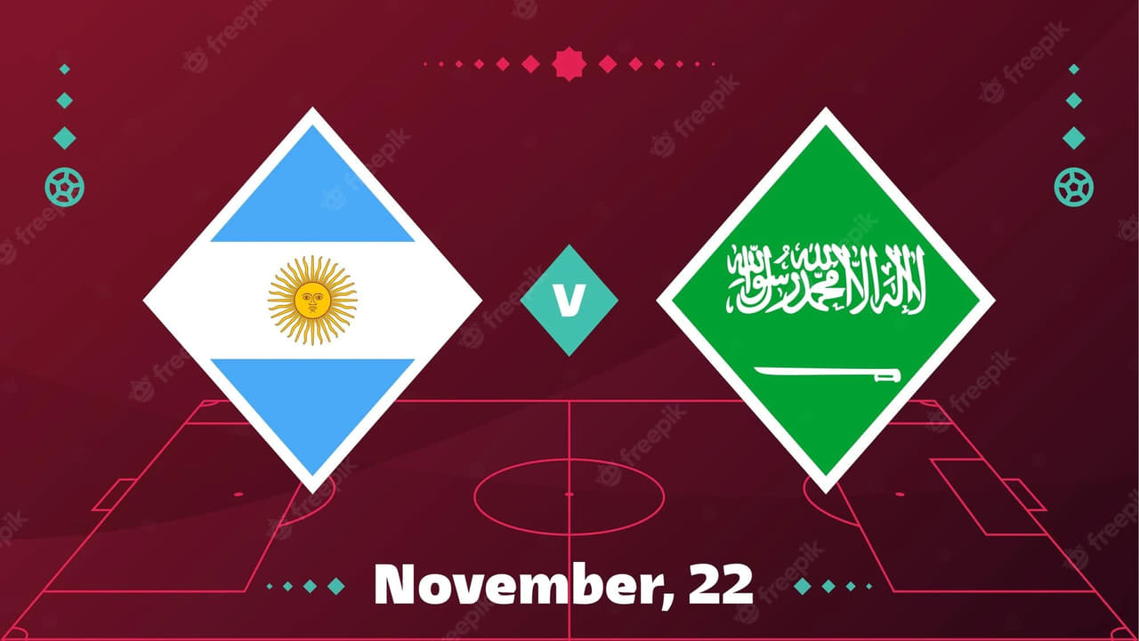 Fifa World Cup 2022 - Saudi Arabia vs. Argentina