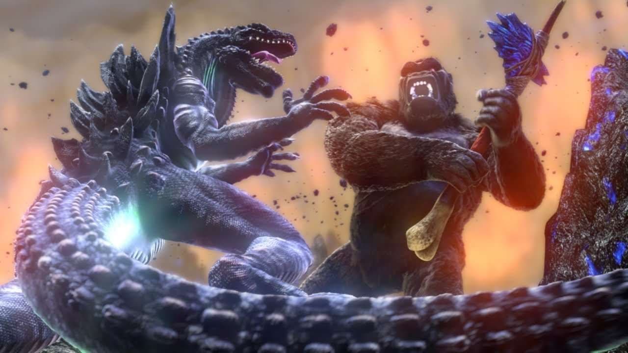 Kong vs. Zilla - MonsterVerse Fight Animation