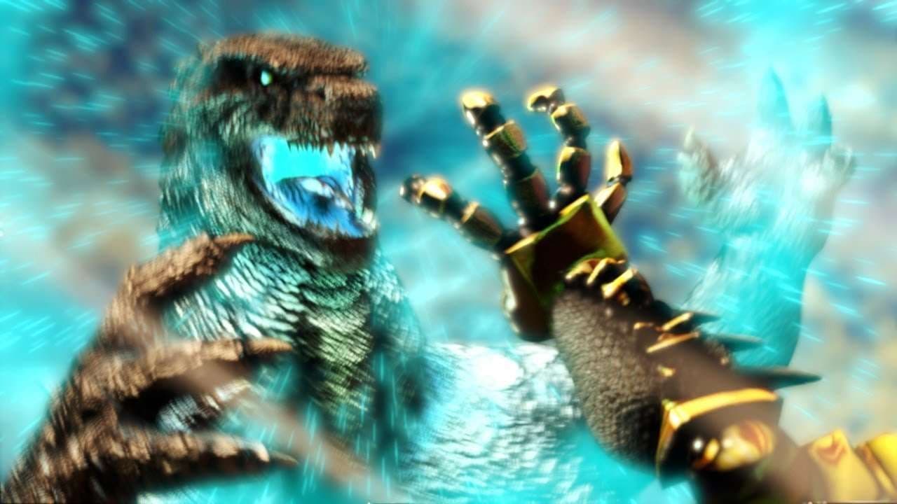 A Beast Transformer Beats Up Godzilla (Fan Animation)
