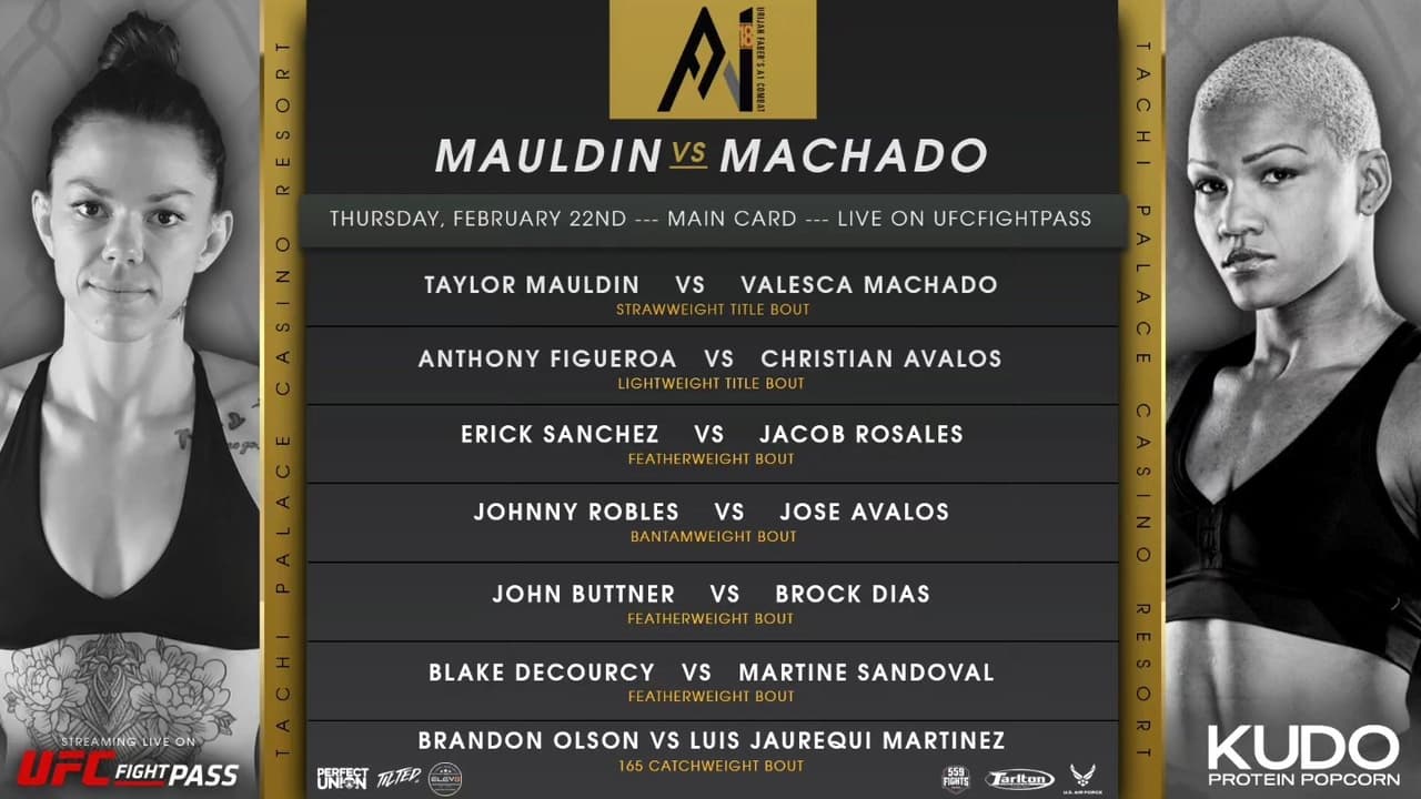 Urijah Faber's A1 Combat 18: Mauldin vs. Machado