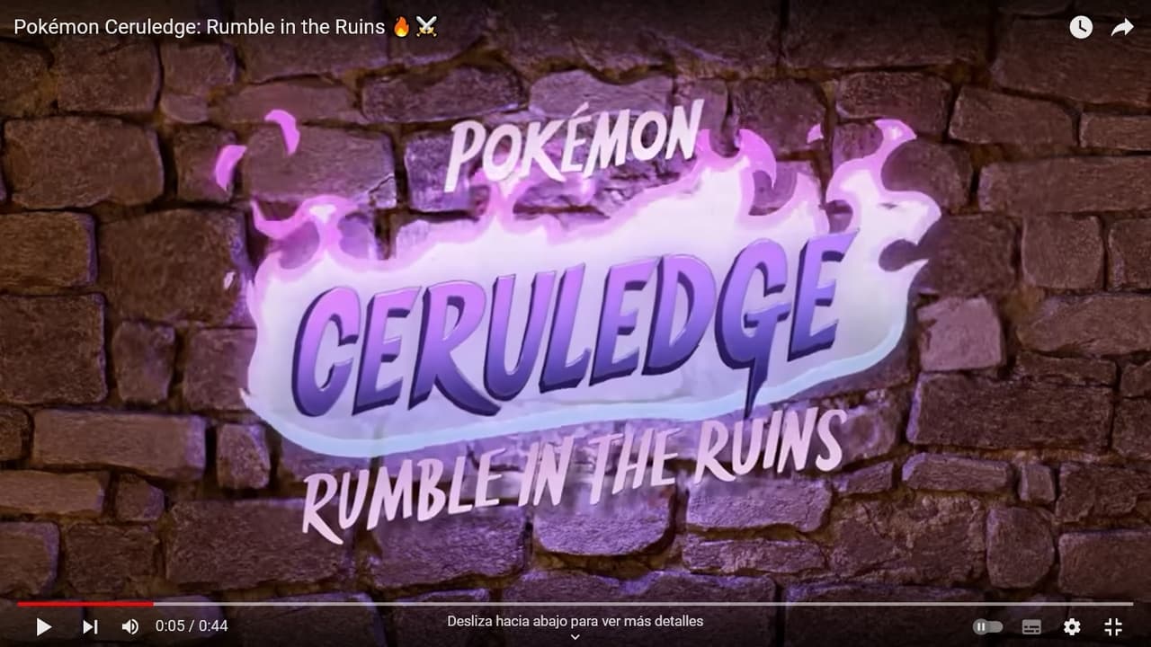 Pokémon Ceruledge: Rumble in the Ruins