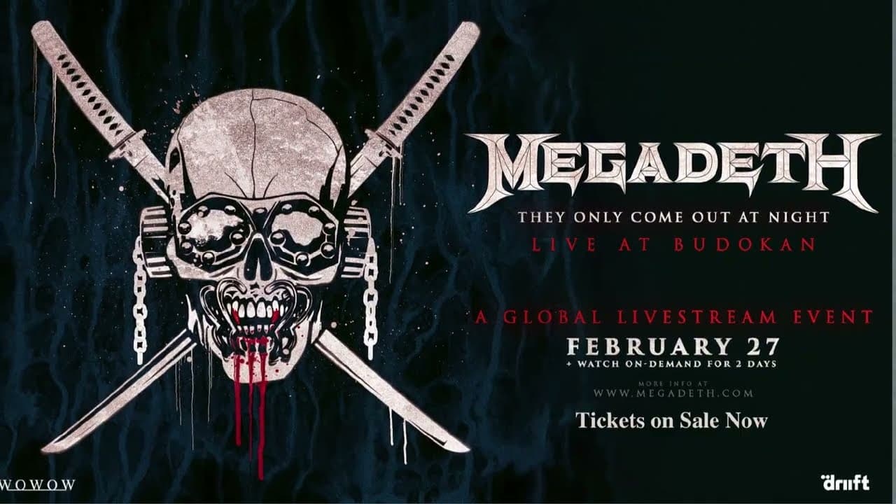 Megadeth - They Only Come Out At Night: Live At Budokan 2023