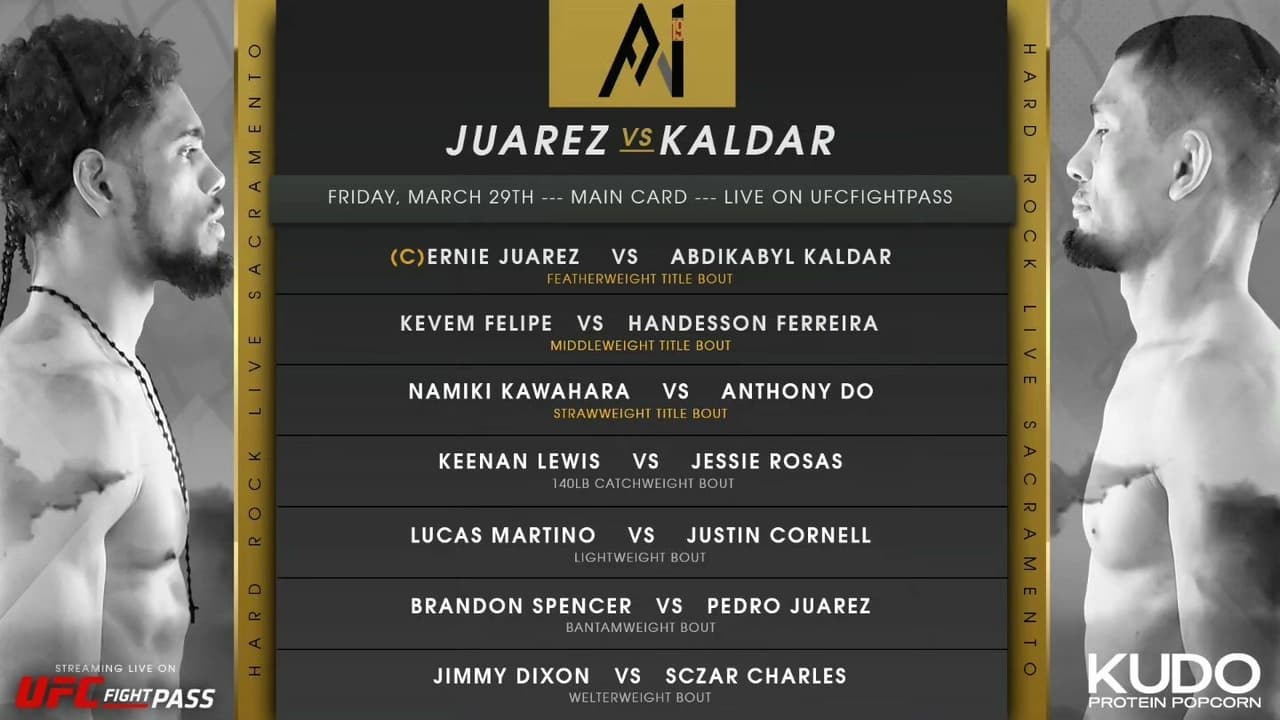 Urijah Faber's A1 Combat 19: Juarez vs. Kaldar