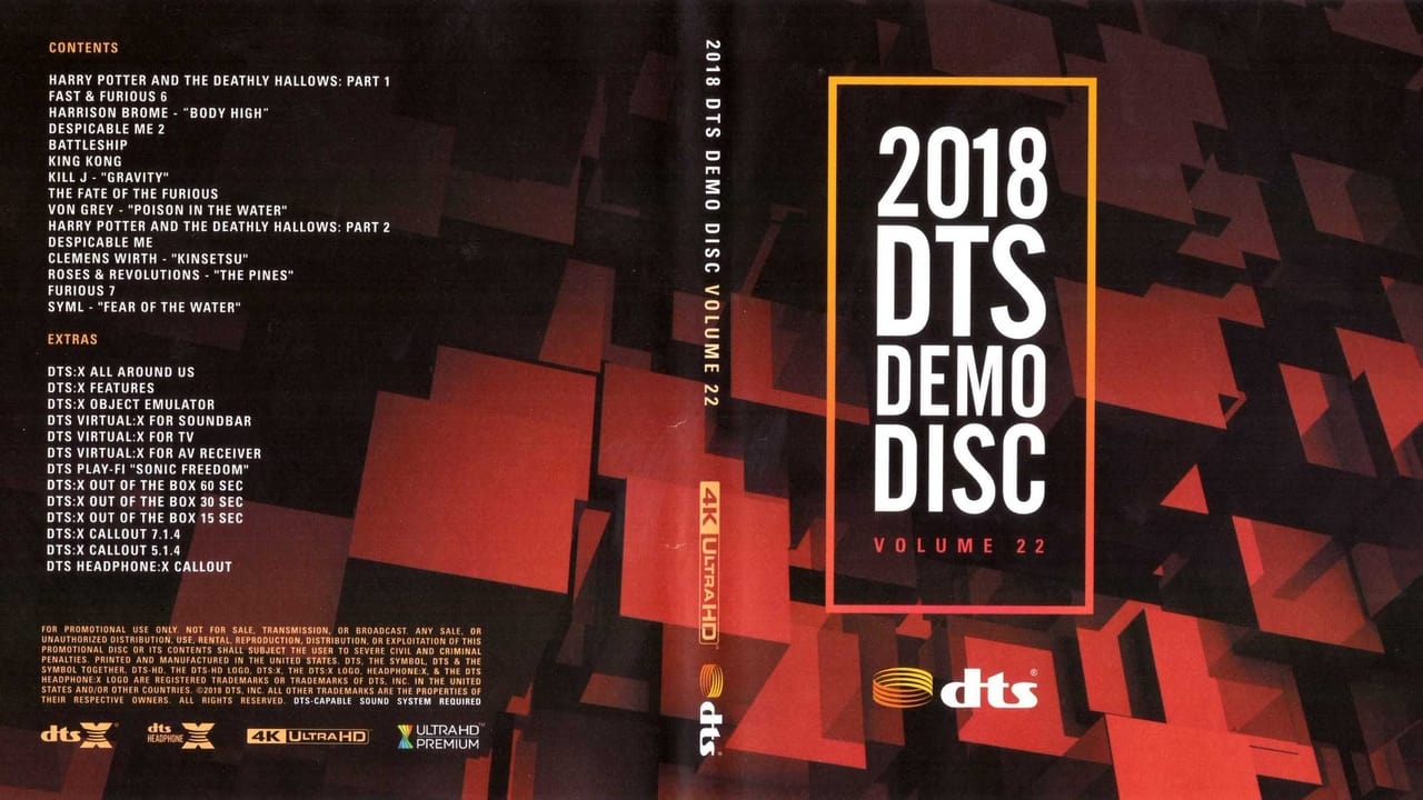 DTS BLU-RAY MUSIC DEMO DISC 22