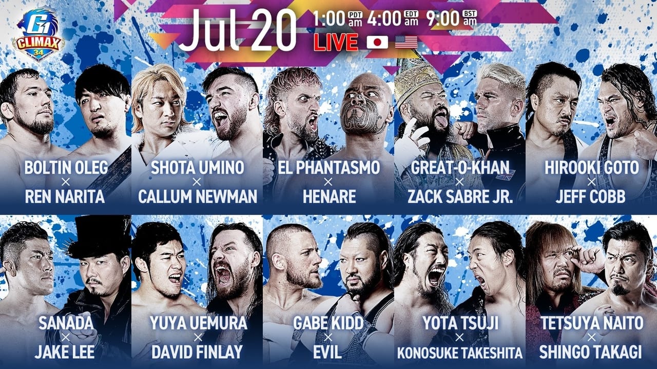 NJPW G1 Climax 34: Day 1