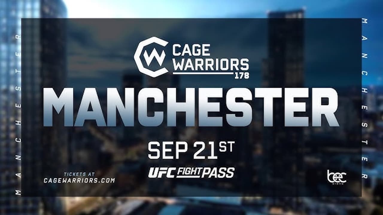 Cage Warriors 178: Manchester