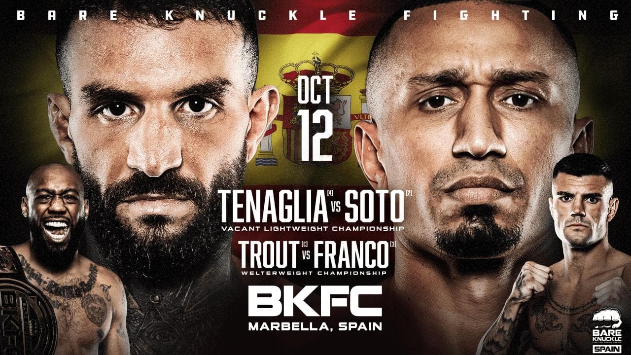 BKFC on DAZN: Tenaglia vs. Soto