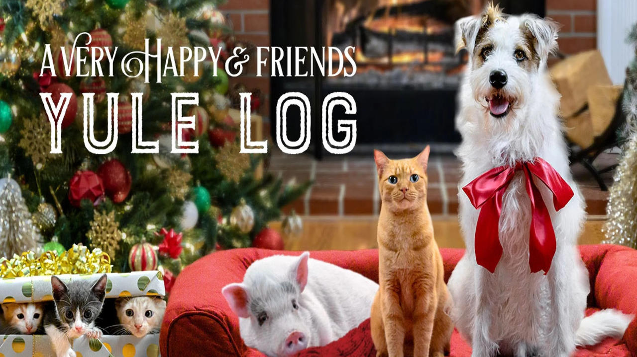 A Very Happy & Friends Yule Log