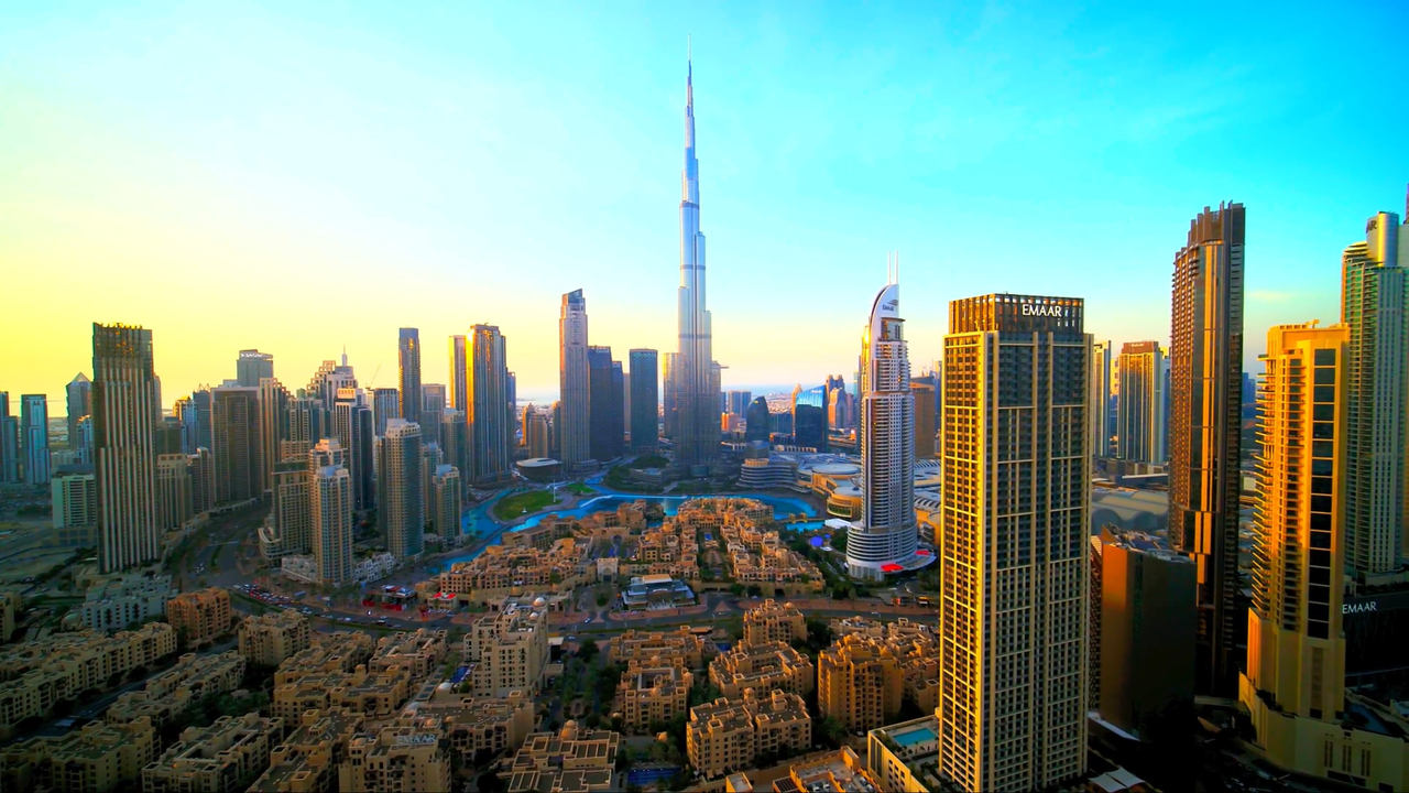 Dubai Drone View