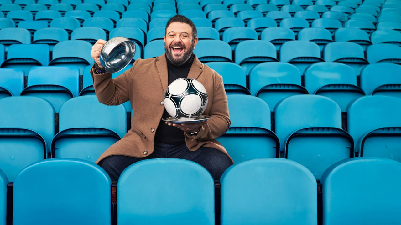 Adam Richman Eats Football