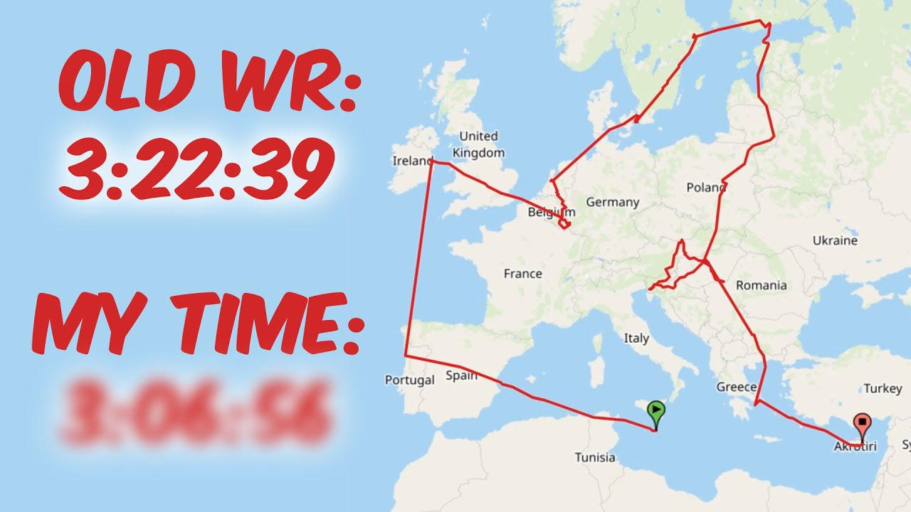 Visiting All 27 EU Countries in 80 Hours