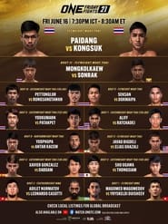 Watch ONE Friday Fights 21: Paidang vs. Kongsuk