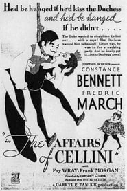 Watch The Affairs of Cellini