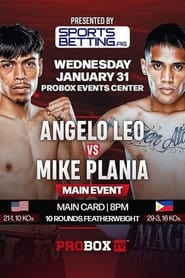 Watch Angelo Leo vs. Mike Plania