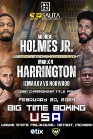 Watch Ardreal Holmes Jr vs. Marlon Harrington