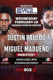 Watch Justin Pauldo vs. Miguel Madueno