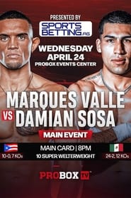 Watch Marques Valle vs. Damian Sosa