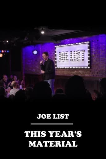 Watch Joe List: This Year's Material