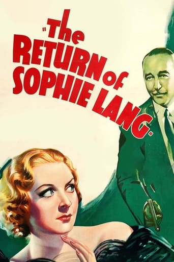 Watch The Return of Sophie Lang