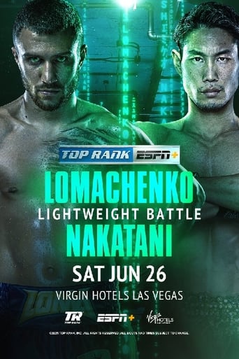 Watch Vasyl Lomachenko vs. Masayoshi Nakatani