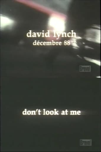 Watch David Lynch: Don't Look at Me