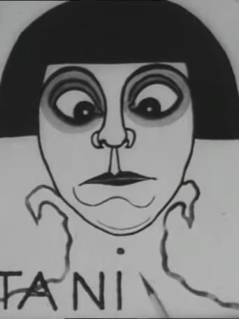 Asta Nielsen crying caricature