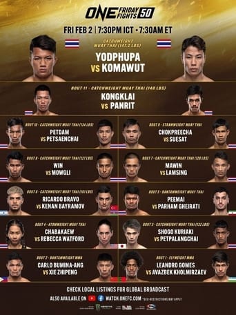 ONE Friday Fights 50: Yodphupa vs. Komawut