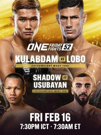 Watch ONE Friday Fights 52: Kulabdam vs. Lobo