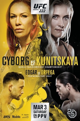 Watch UFC 222: Cyborg vs. Kunitskaya