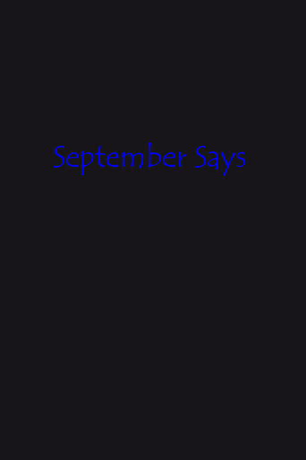 Watch September Says