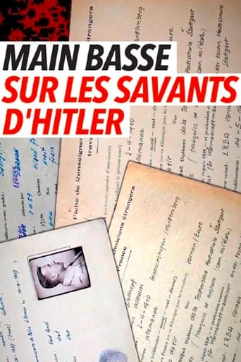Mains basses sur les savants d'Hitler, le plan secret français